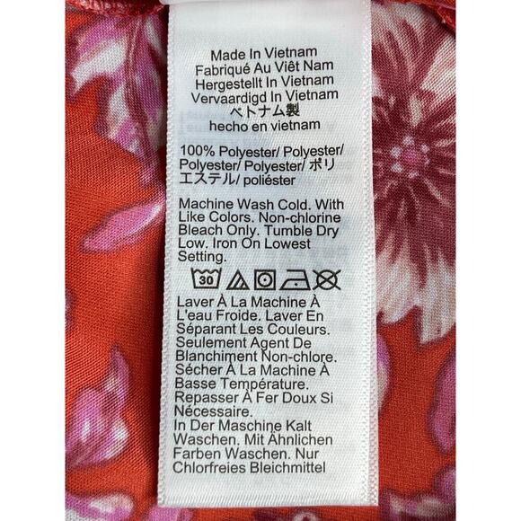 J. Crew Featherweight satin midi Dress size 6 Poppy fields Glam Floral Formal - Picture 12 of 13